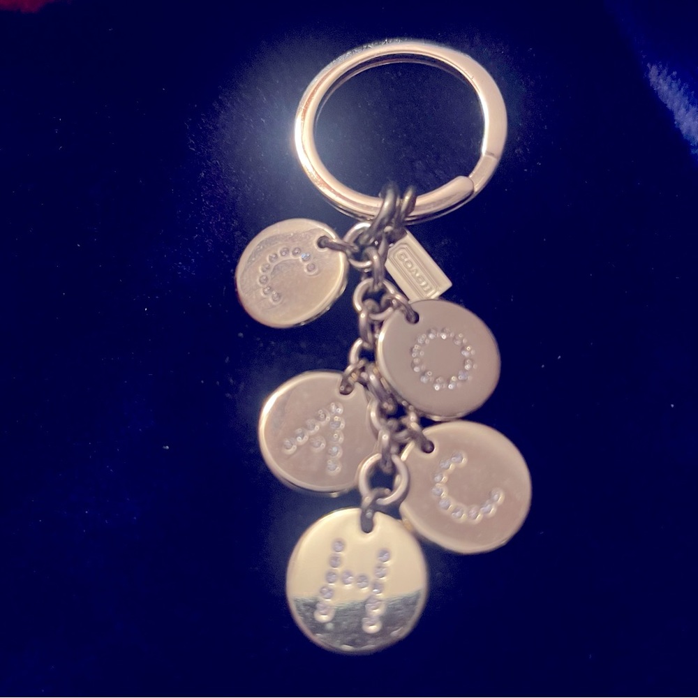 Coach gold tone charm keychain - Picture 3 of 6